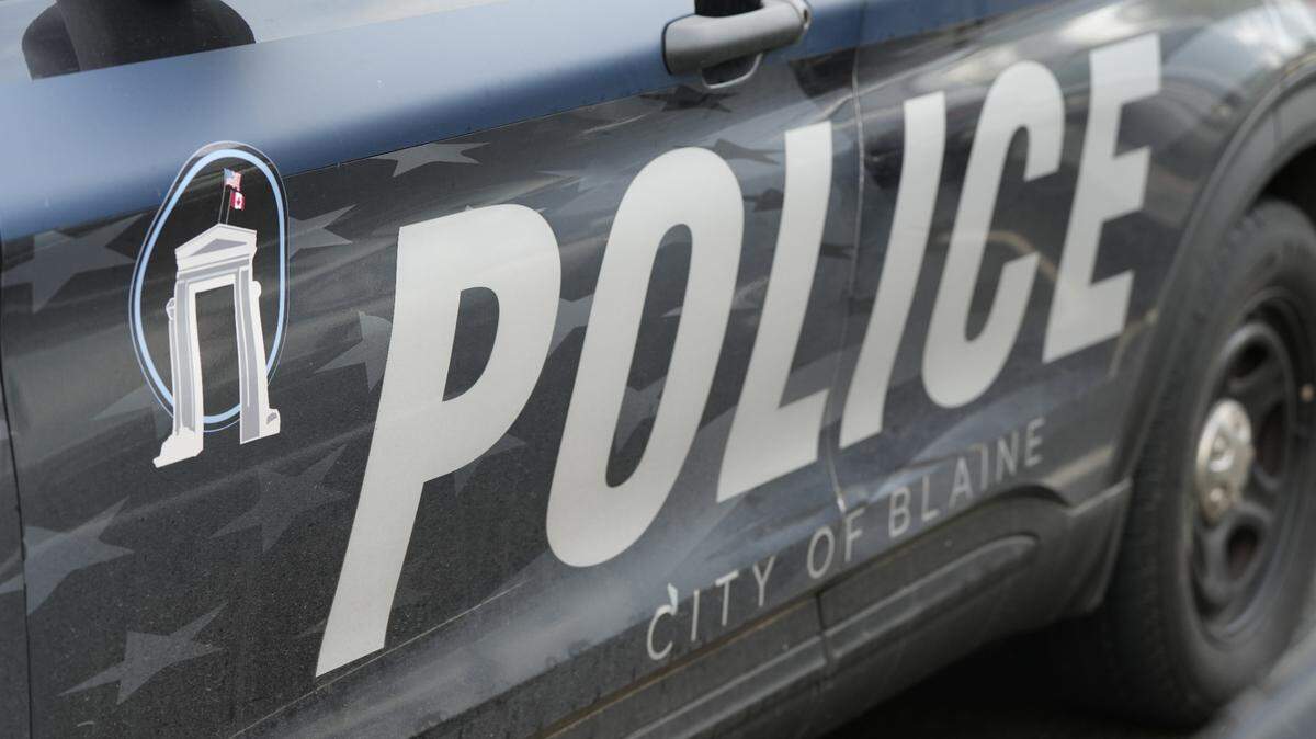 Blaine Police Department vehicle file photo.