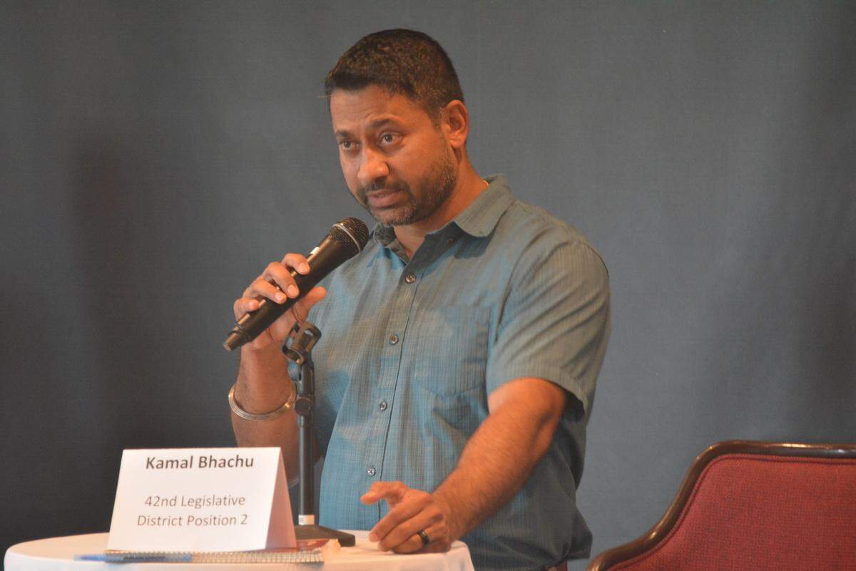 Republican Kamal Bhachu of Blaine.