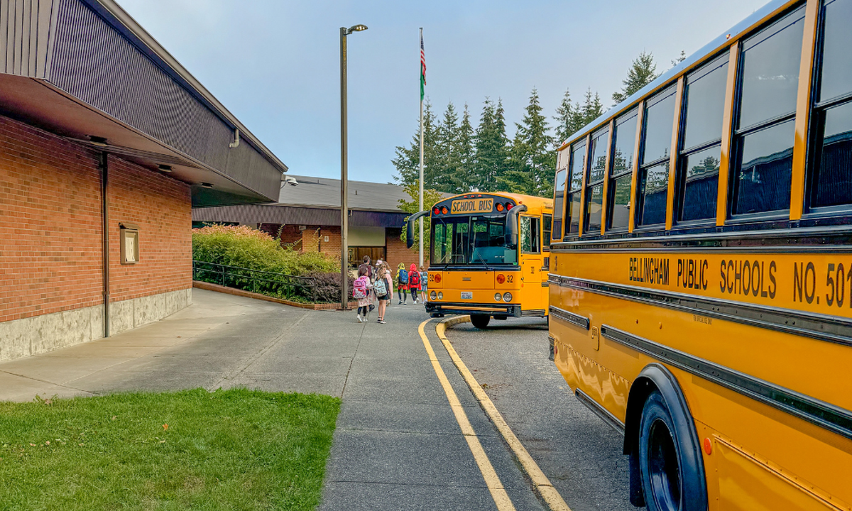 Bellingham Public Schools buses file photo.