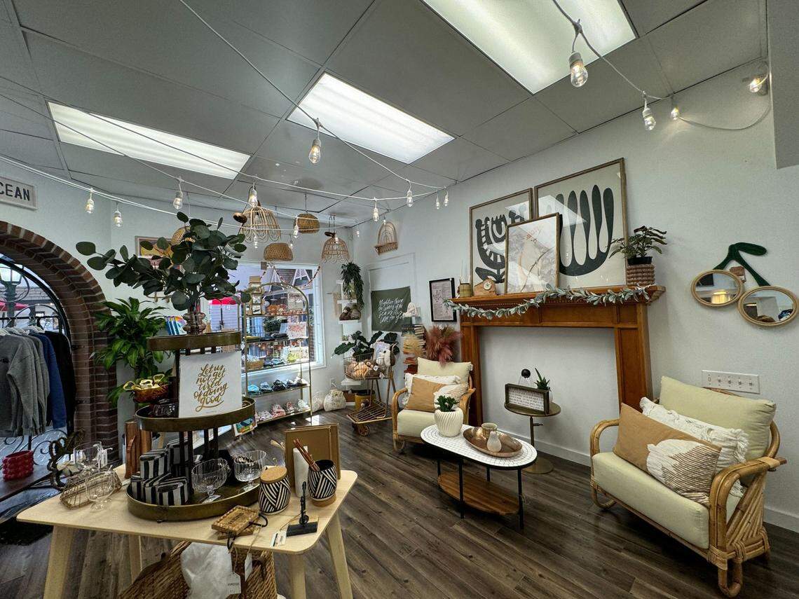 Opal and Oak, a a housewares, clothing and gift shop on Thursday, May 2, 2024 at 655 Front St. in Lynden, Wash.