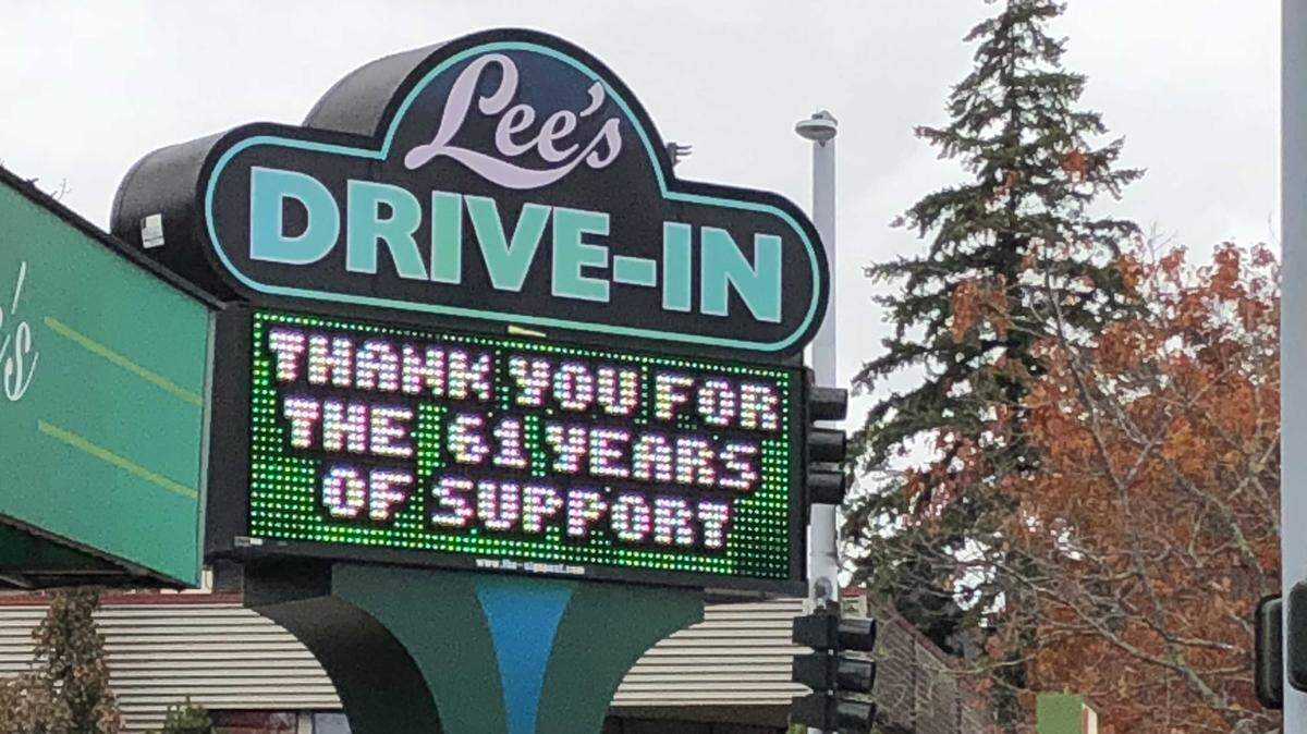 Lee’s Drive-In, a part of Bellingham’s Sunnyland neighborhood for more than 60 years, will have its final day Oct. 28.