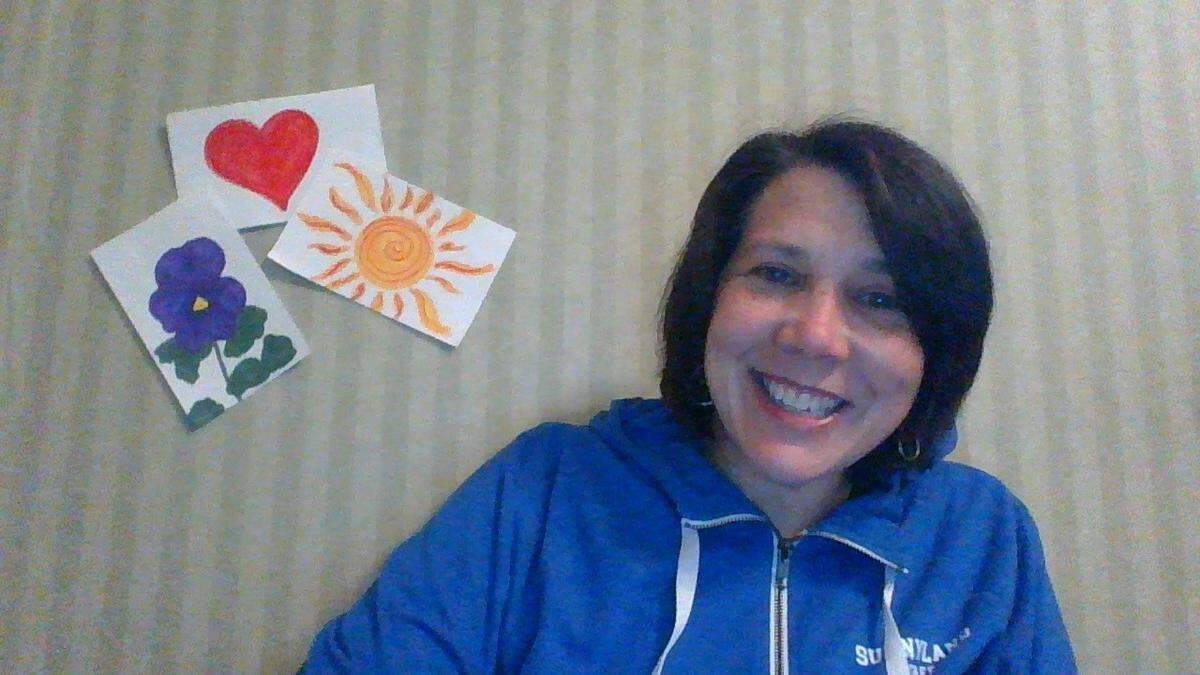 Sunnyland Elementary School fifth grade teacher Kate Larocque said “I think people are starting to get used to things... There are still some kids we’re catching up and still trying to get online.”