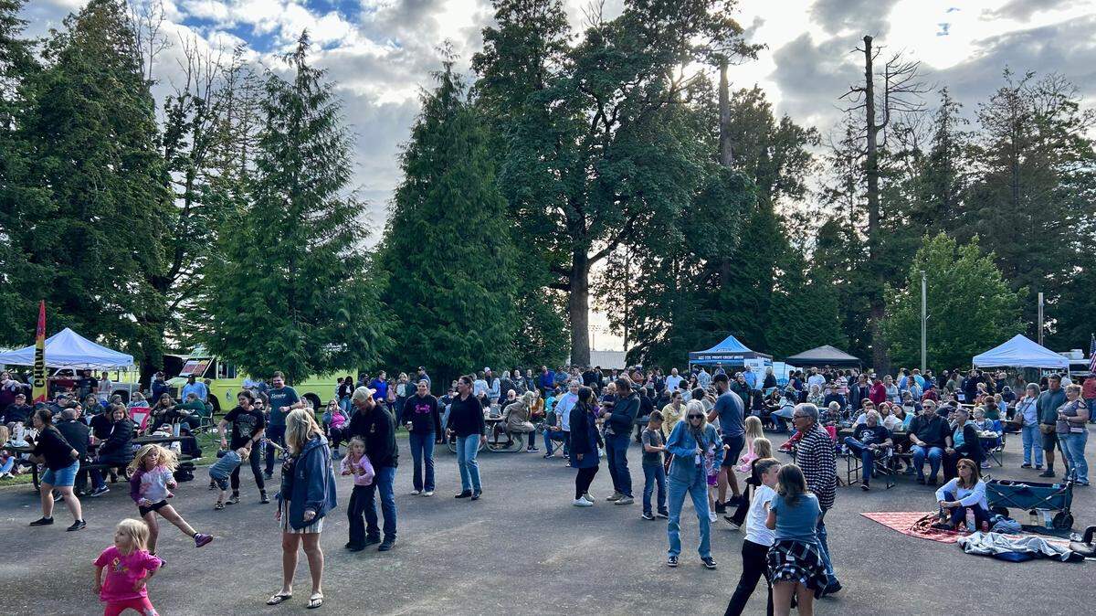 The City of Ferndale’s Food Truck Friday event on Friday, June 14, 2024 at Pioneer Park, 2004 Cherry St. in Ferndale, Wash.