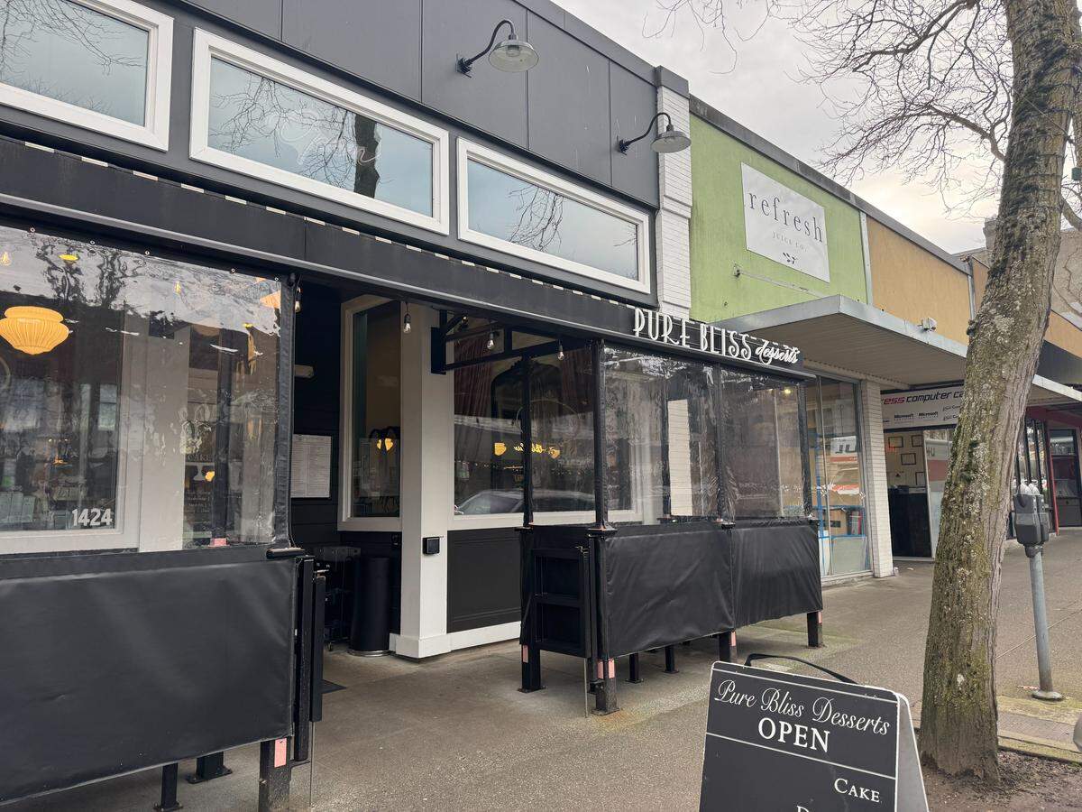 Pure Bliss Desserts at 1424 Cornwall Ave. in downtown Bellingham.