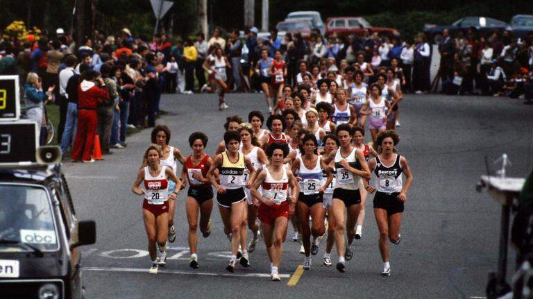 New Olympia marker honors women who ran historic 1984 Olympic Marathon Trials