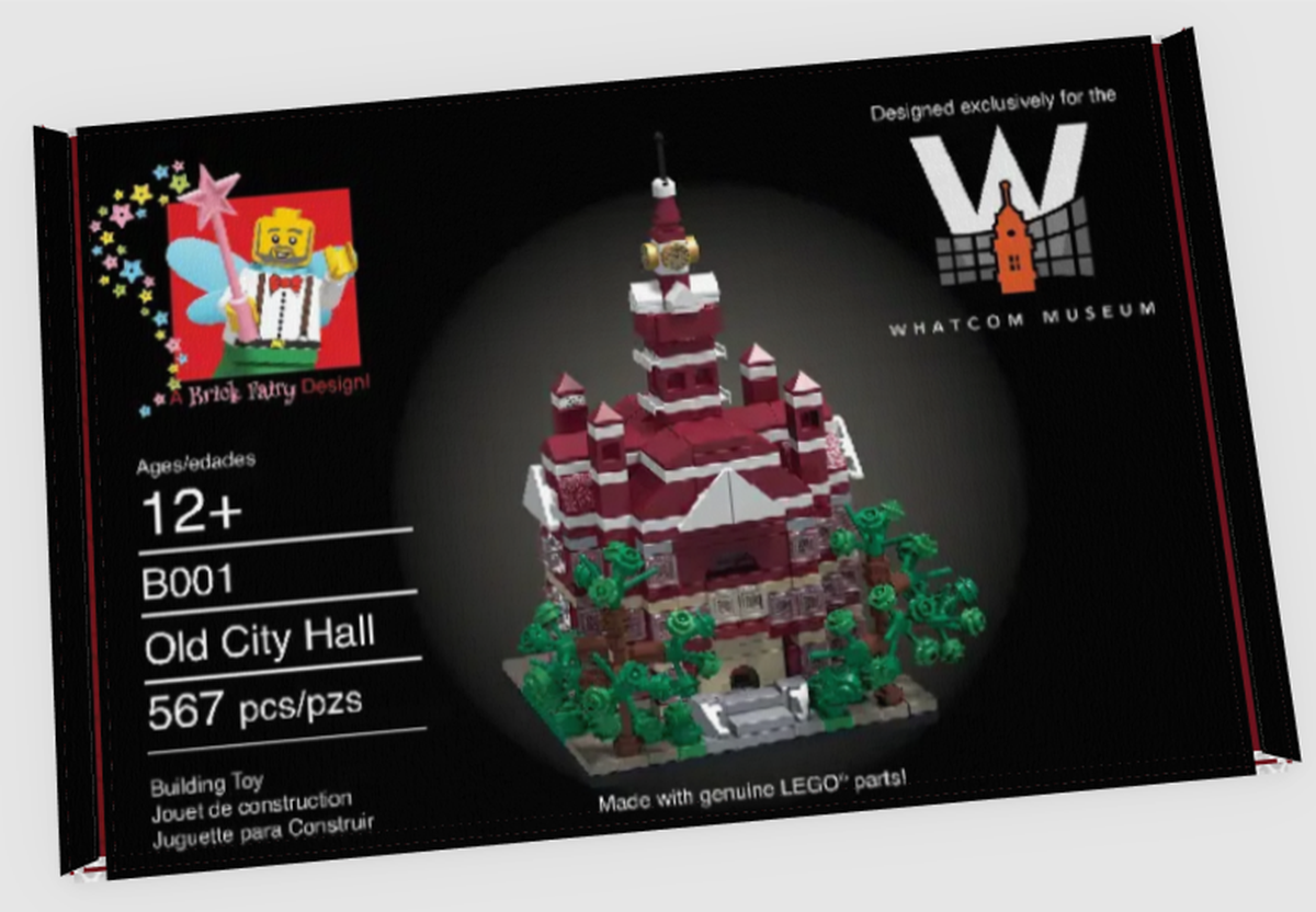 Participants will have a chance to build a replica of Bellingham’s Old City Hall at the Whatcom Museum’s Lego + Libations event.