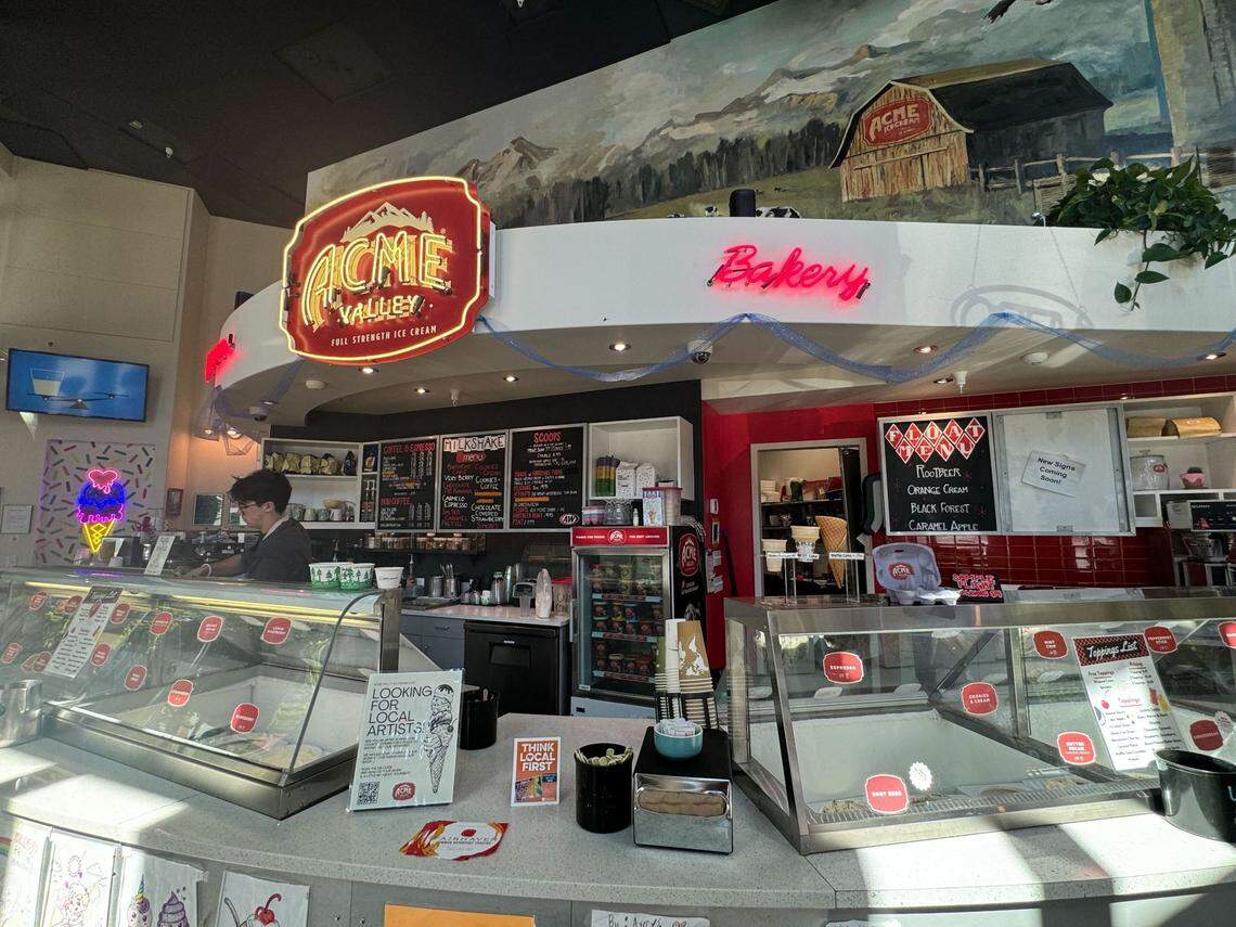 Acme Valley Ice Cream at 1021 Harris Ave. in Bellingham.
