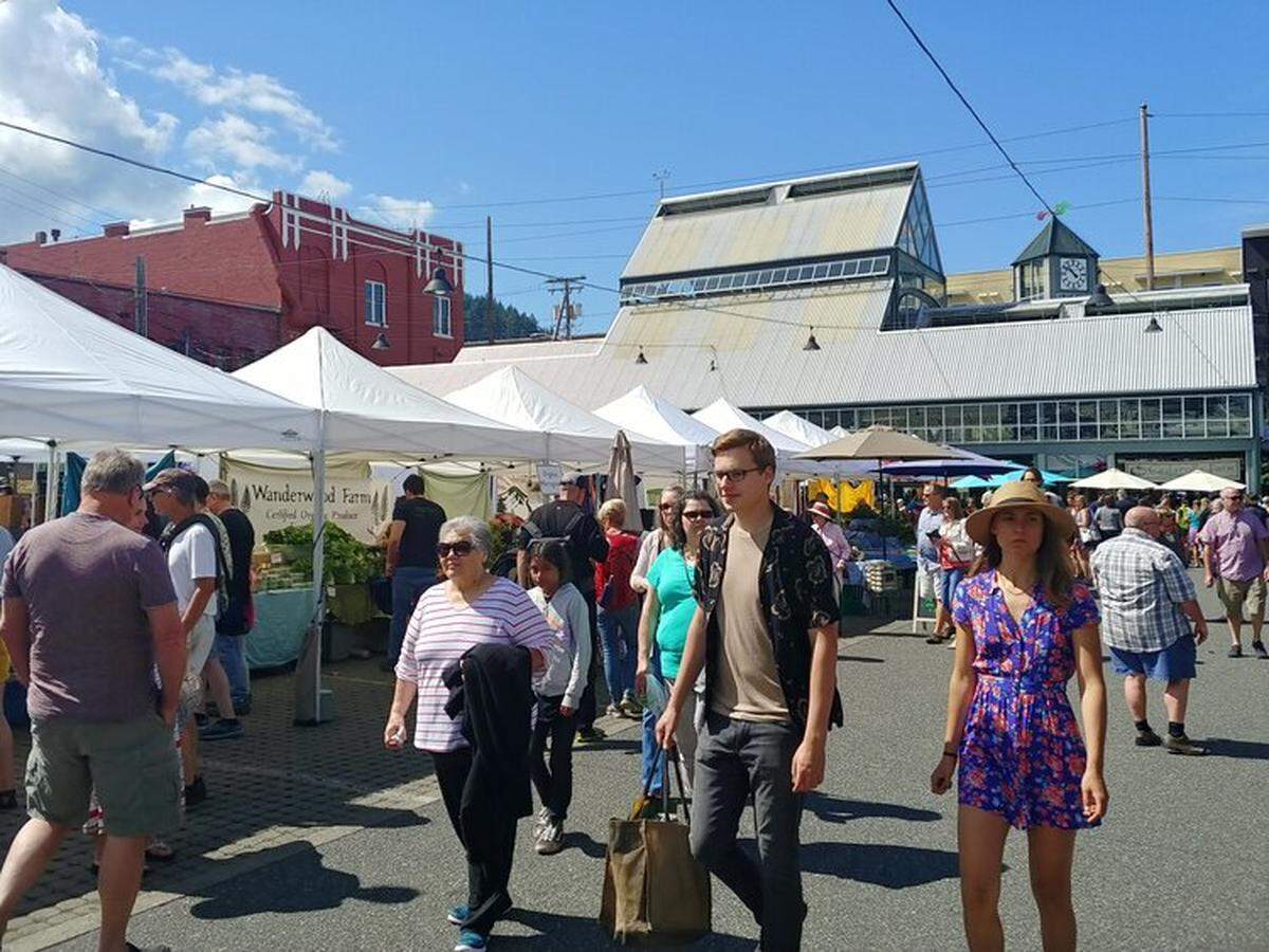 The Bellingham Farmers Market is open from 10 a.m. to 2 p.m. every Saturday at 1100 Railroad Ave.