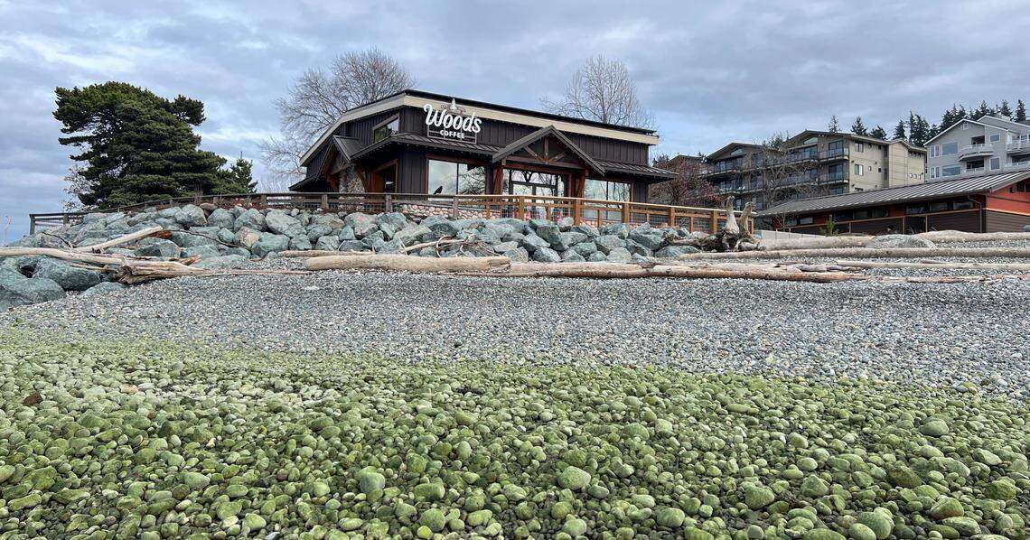 A new rocky shoreline is ready for beach-goers at Boulevard Park. The site will open to the public once the sidewalk is paved around the Woods Coffee location on the South Bay Trail.