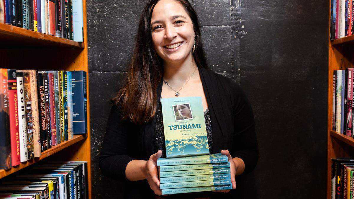 Monica Connelly survived the Indian Ocean Tsunami at age 13 in 2004. 19 years later, she published a memoir about her experience.