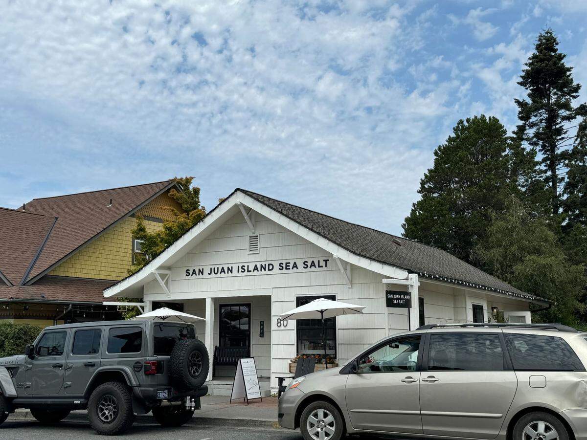 San Juan Island Sea Salt store at 80 Nichols St.&nbsp;in Friday Harbor, Wash. on August 2, 2024.