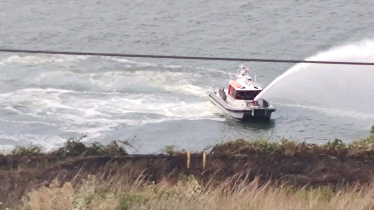A marine unit was used to control a fire around 3p.m. on July 10 at 401 Cornwall Avenue. The fire was under control cleared in just over an hour by the Bellingham Fire Department.