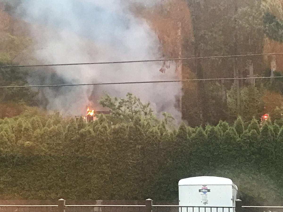 A Whatcom County house in the 900 block of Chuckanut Drive that already had a 30-year history with fire, including a destructive blaze in April, burned yet again Thursday morning. The cause is under investigation.