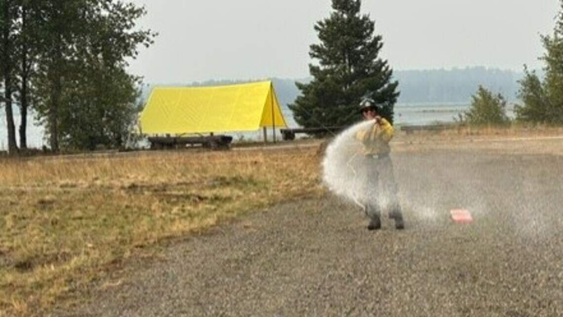 Whatcom County wildfire expansion slowing, but weekend storms threaten new starts