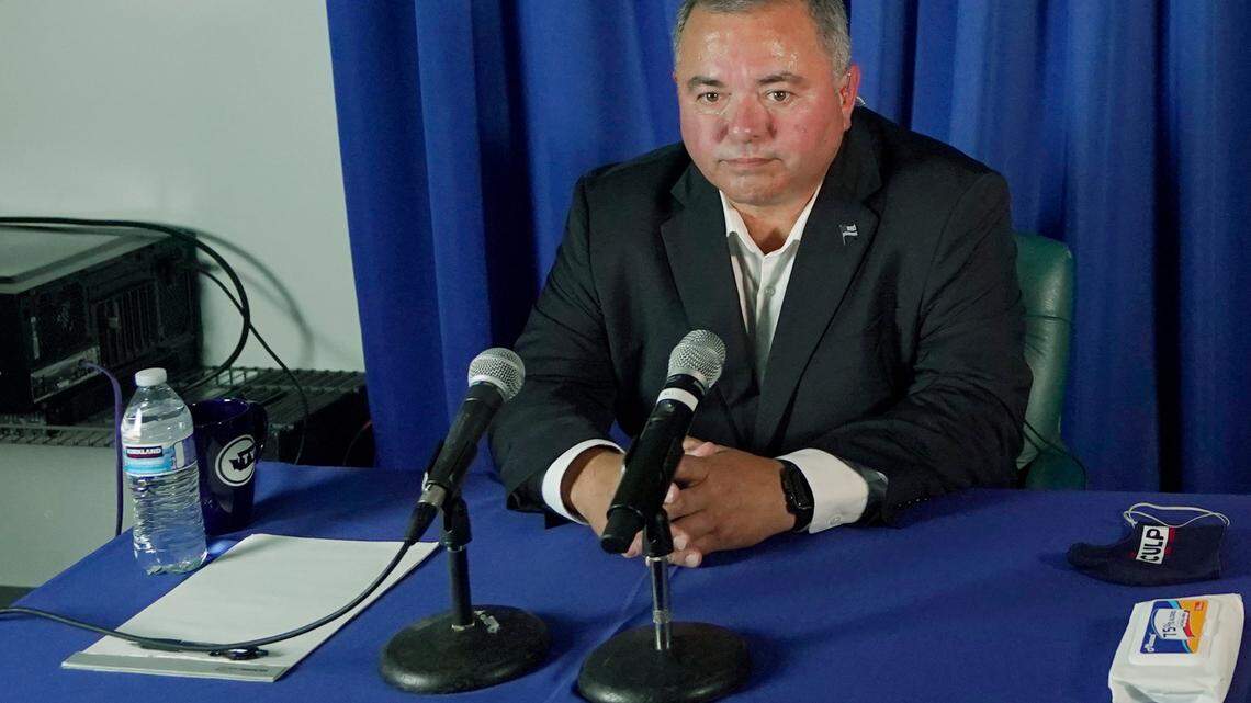 Republican Loren Culp readies for the governor’s debate in 2020 in Olympia. The now 4th Congressional District candidate is promoting unproven treatments for COVID-19, advising supporters to send a few hundred dollars to a Florida telemedicine clinic that dispenses drugs medical researchers say are ineffective and potentially dangerous.