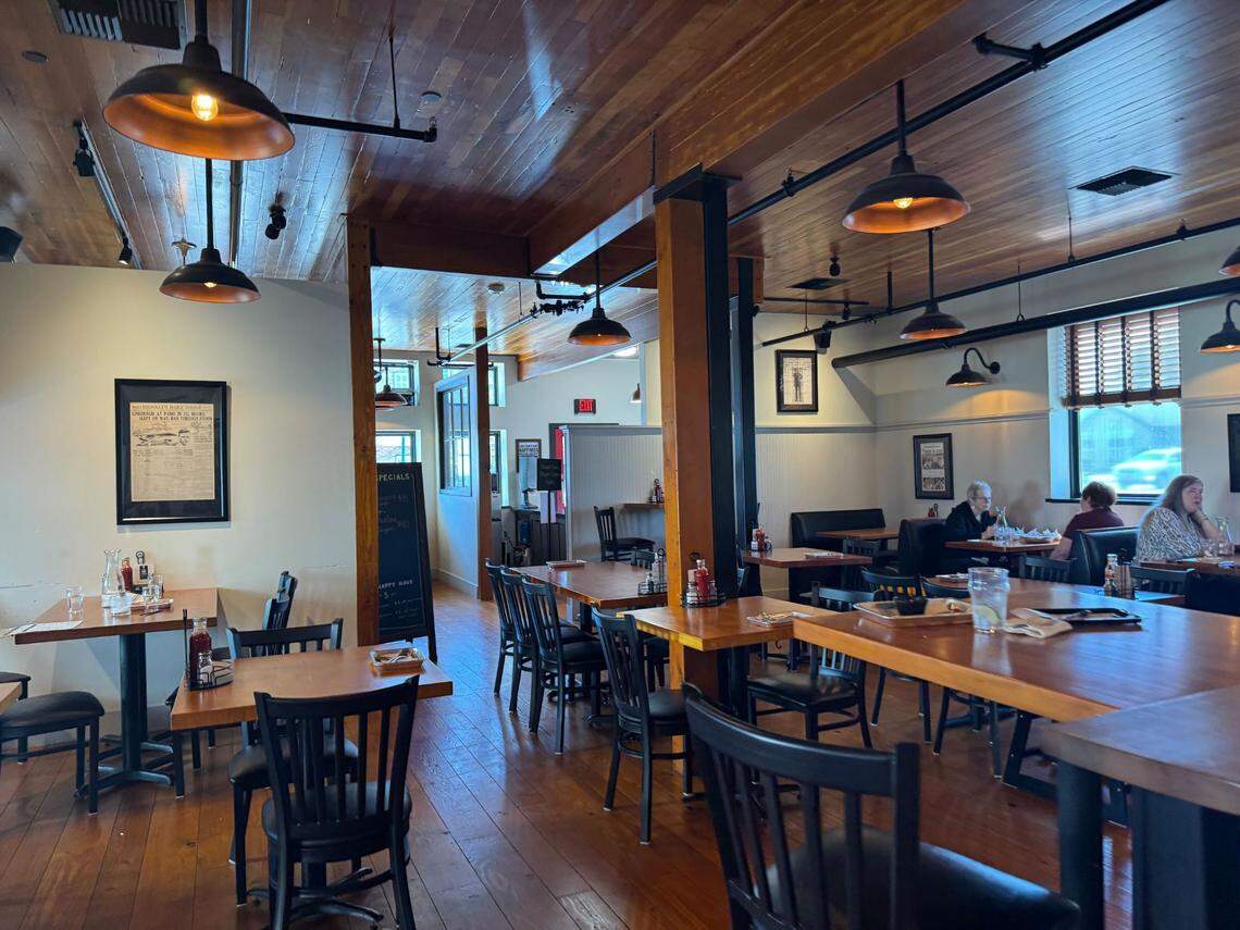 The Newsroom Pub on Thursday, May 2, 2024 at 608 Front St. in Lynden, Wash.