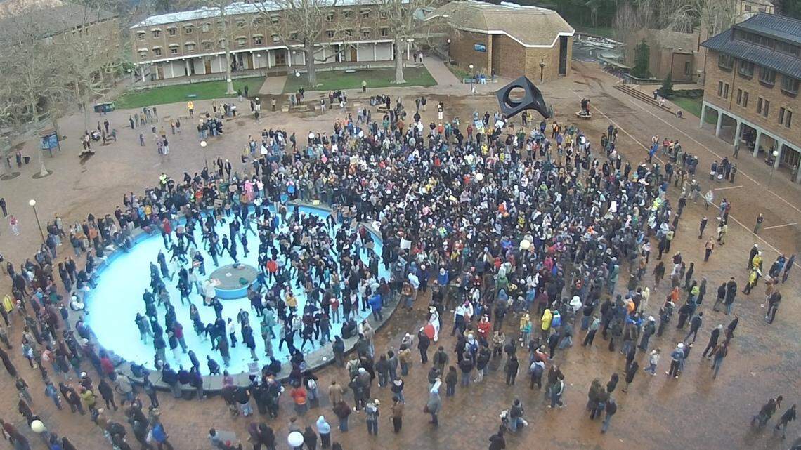 Bellingham joins day of protest against ICE tactics with walkouts, shutdowns