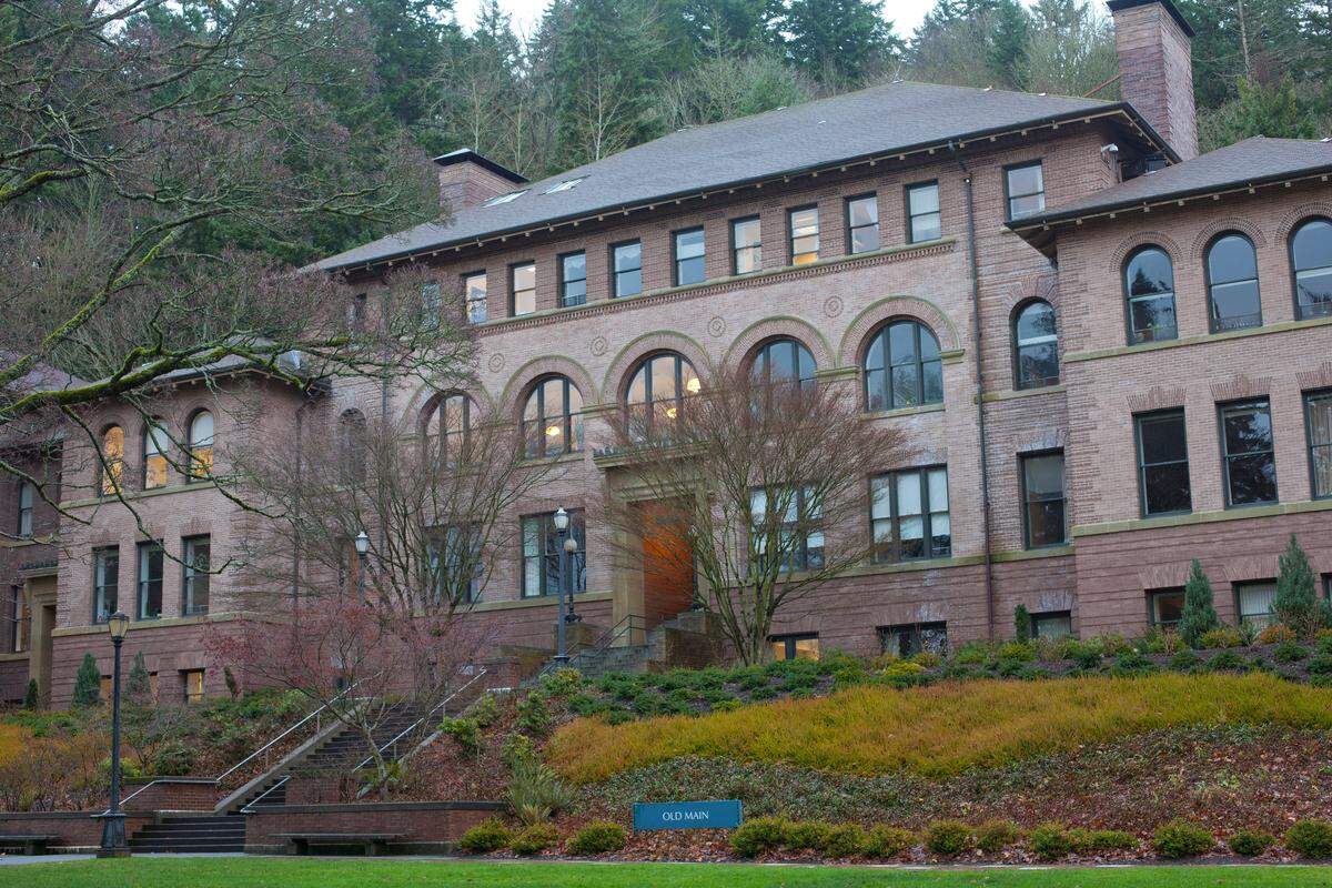 Old Main is pictured in a file photo of Western Washington University.