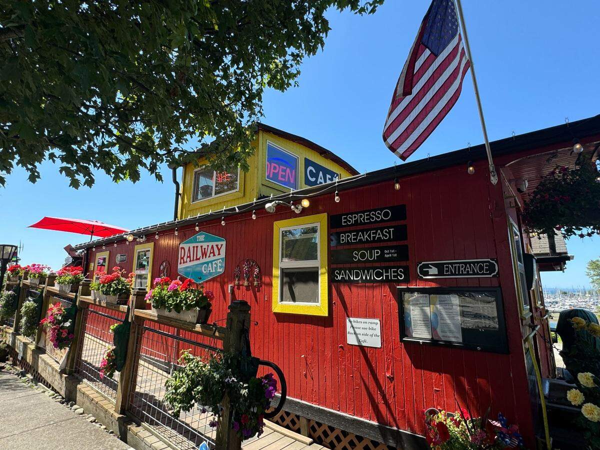 Railway Cafe at 795 Peace Portal Drive in Blaine, Wash. on Friday, July 12, 2024.
