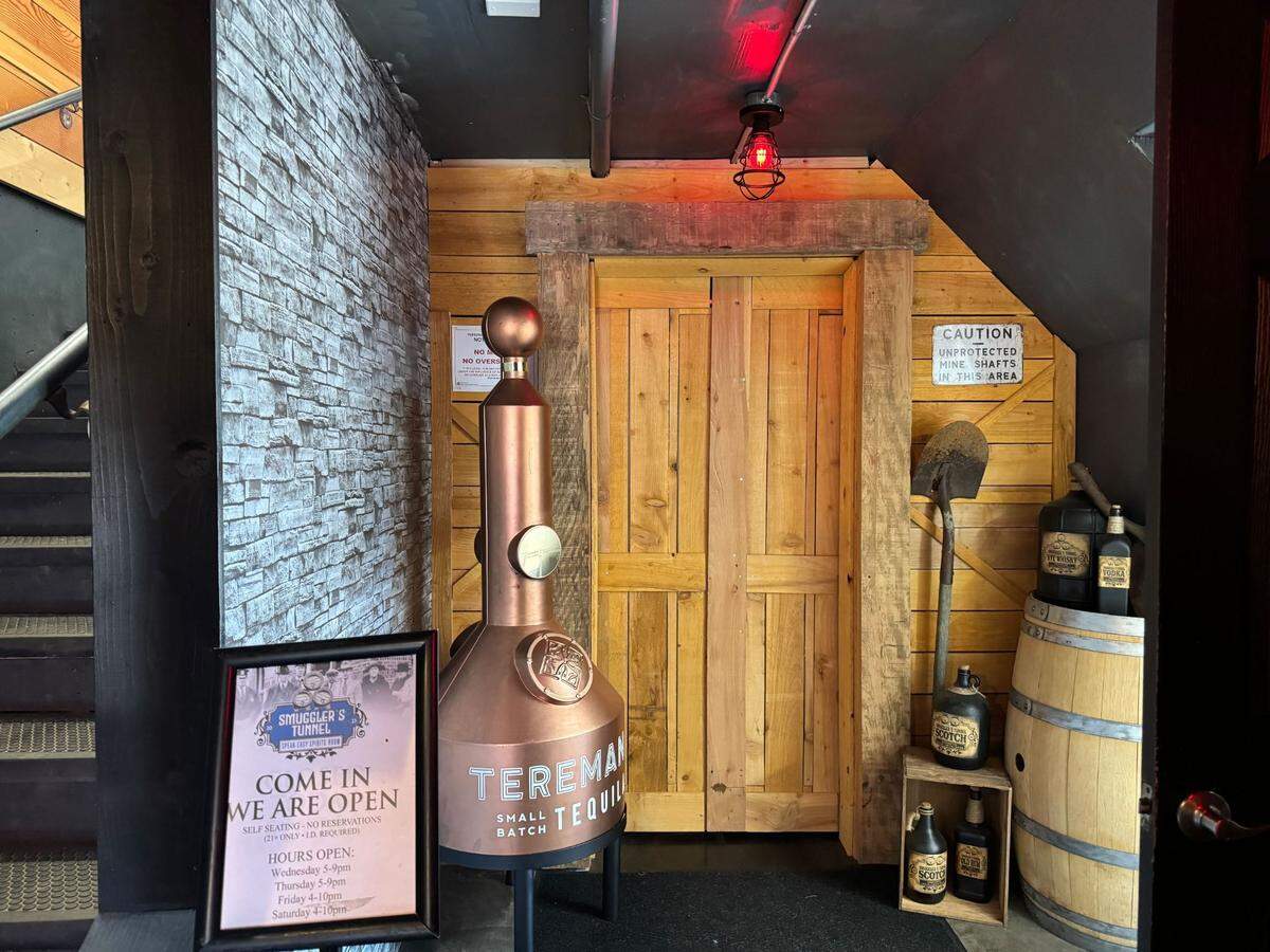 Smuggler’s Tunnel at 429 Peace Portal Drive in Blaine, Wash. on Friday, July 12, 2024.