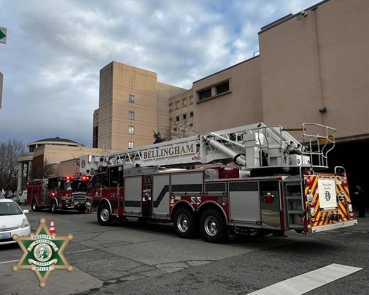 A fire was started in Whatcom County Jail with a tablet and a paperclip.