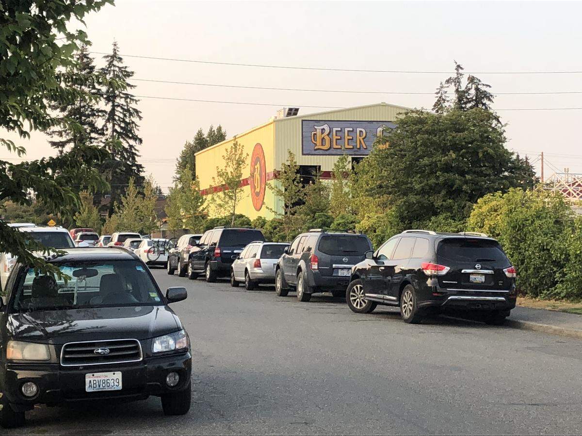 Twin Sisters Brewing Company, which opened in early August, was wildly successful, but it has brought parking issues to what was once a residential neighborhood.