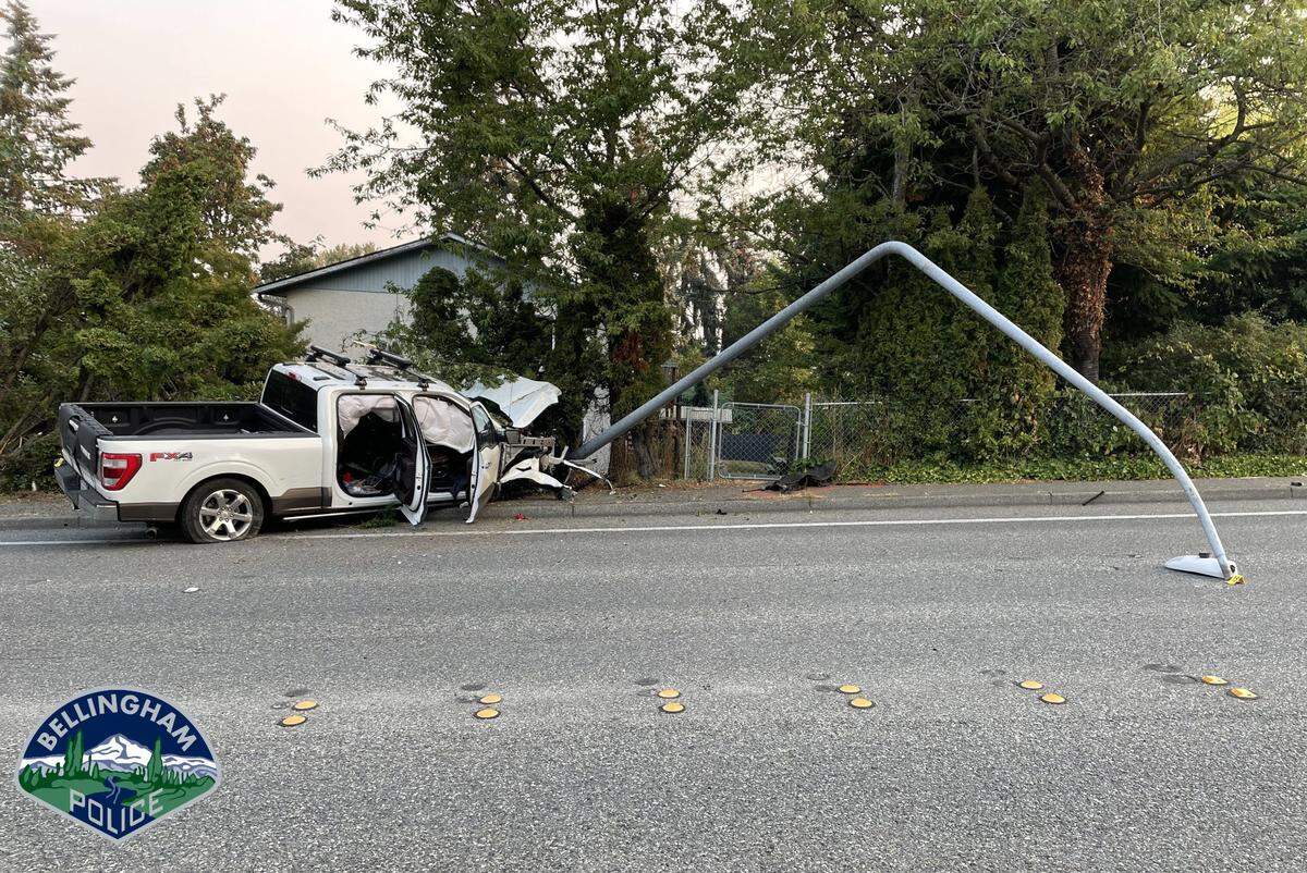 Bellingham police responded to a fatal collision Saturday, Sept. 10, 2022 in the 1600 block of Lakeway Drive in Bellingham, Wash.