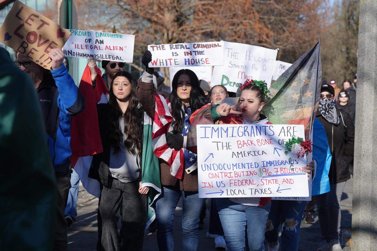 ICE has reported thousands of deportations across the country since Inauguration Day.