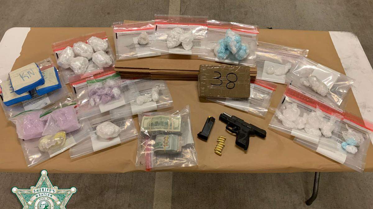 Numerous drugs, weapons, cash and ammunition were seized following search warrants served on multiple locations that were associated with Rigoberto Vasquez-Martinez, of Mexico, following his arrest in Oregon on Aug. 29, 2023. The amount of fentanyl Vasquez-Martinez possessed was allegedly enough to kill the entire population of Bellingham, Wash., the Whatcom County Sheriff’s Office stated.