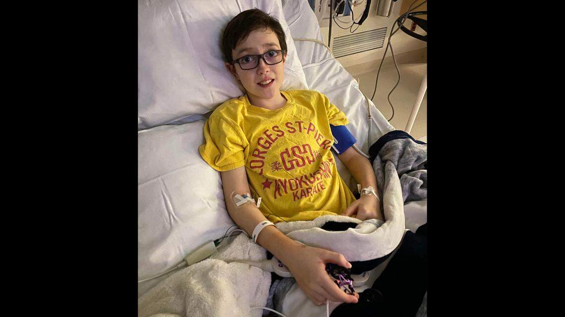 ‘I’m his mom and I couldn’t help him’ — Bellingham 10-year-old wins battle with COVID illness
