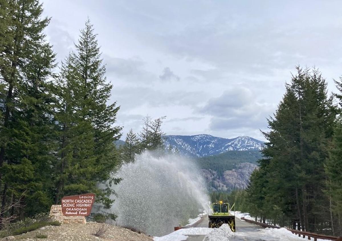 Washington State Department of Transportation crews have started work on the spring clearing of North Cascades Highway, starting at Early Winters and heading west towards Washington Pass, a WSDOT tweet read Tuesday.
