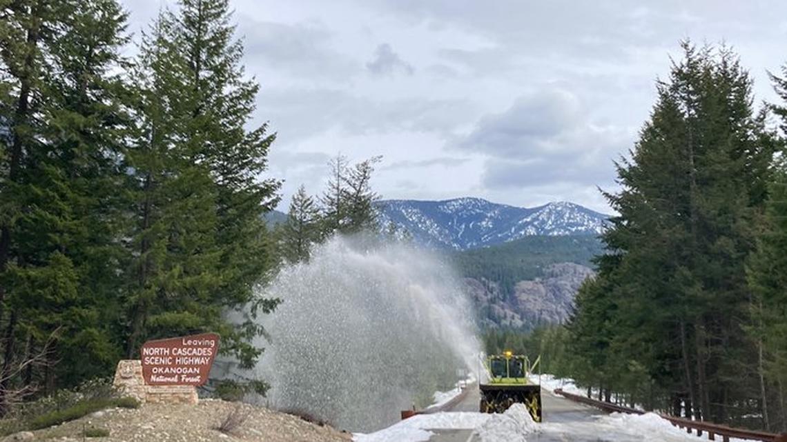 It won’t be long before the North Cascades Highway opens