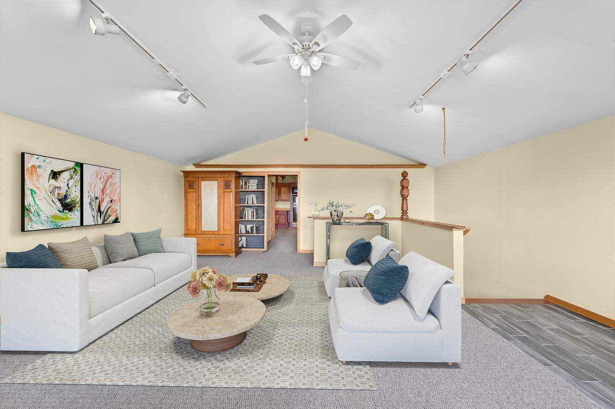 The home features 3,842 square feet of space and a surrounding estate.