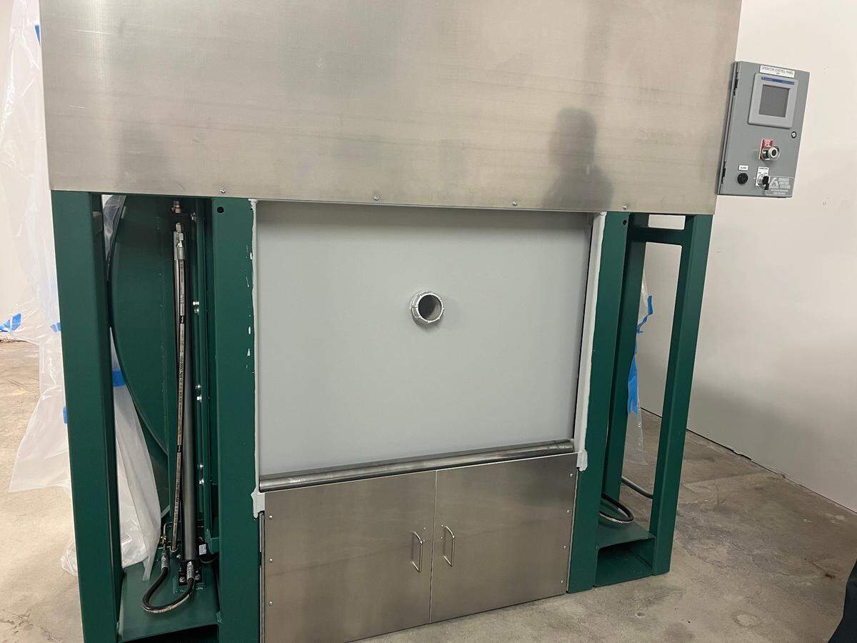 Simple Cremation is expected to begin operating a public crematory by April in Bellingham. A viewing portal on the crematory allows family members to watch the cremation process.