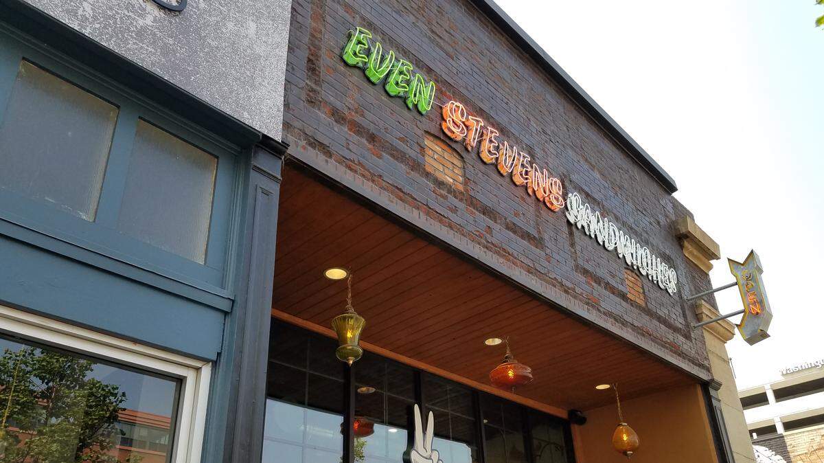 The Even Stevens Sandwiches restaurant in Downtown Boise, at 815 W. Bannock St.