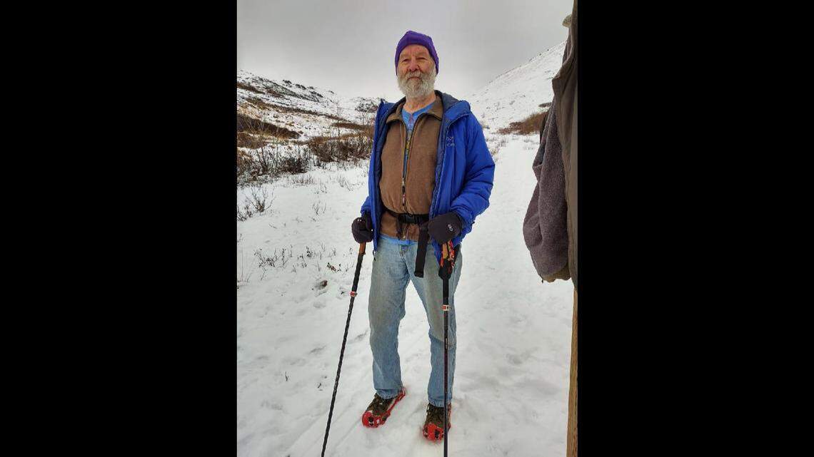 Gary Fisk, 74, set out for a hike along the Crow Pass Trail near Girdwood, Alaska, on Sept. 21, 2021. He has been reported missing since Thursday.