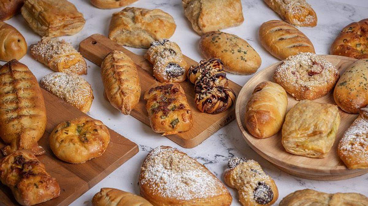 Pastries from Piroshky Piroshky, a Seattle-based Eastern European-inspired bakery that is opening a new location in Ferndale.