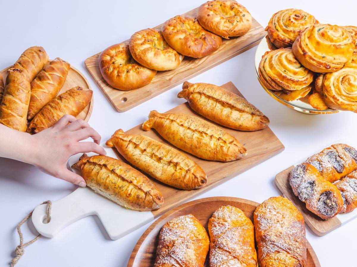 Pastries from Piroshky Piroshky.