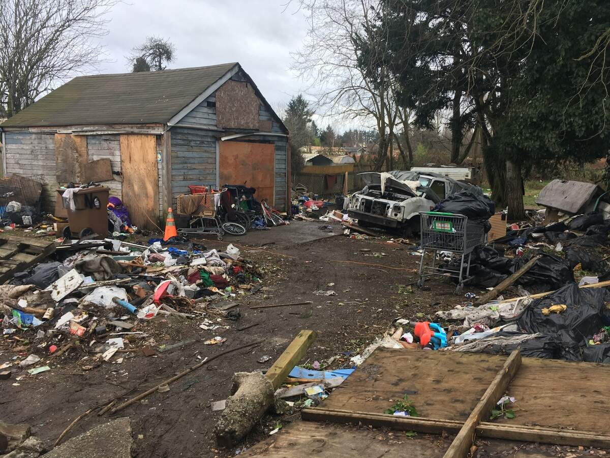 An abandoned home on East 72nd Street in Tacoma is an example of the type of issues the City Council is trying to address with its new code enforcement pilot project, according to City Councilman Chris Beale.