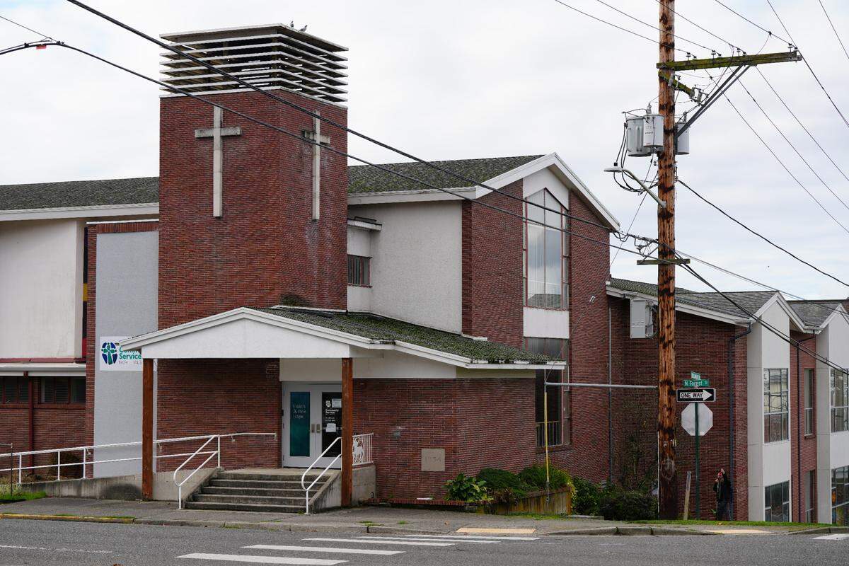 Lutheran Community Services in the Central Lutheran Church at 925 N. Forest St. will provide overnight severe weather shelter for up to 70 people over the 2024-25 winter season in Bellingham, Wash.