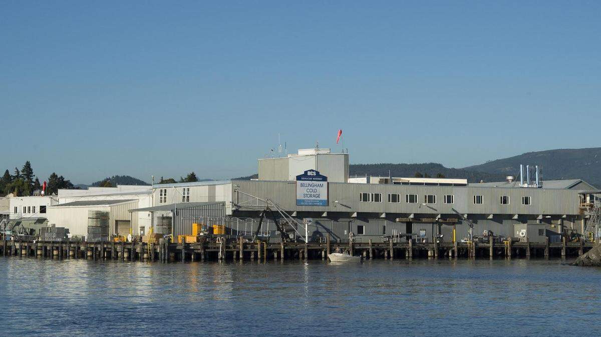 A view of Bellingham Cold Storage, taken in 2015, from Bellingham Bay. The facility is now under new ownership, with Seattle-based Joshua Green Corporation buying a majority stake.