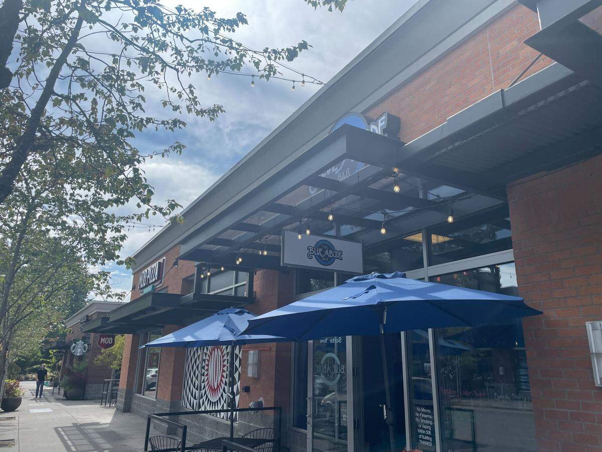 The Blue Abode Bar at 2925 Newmarket St. Suite 104.