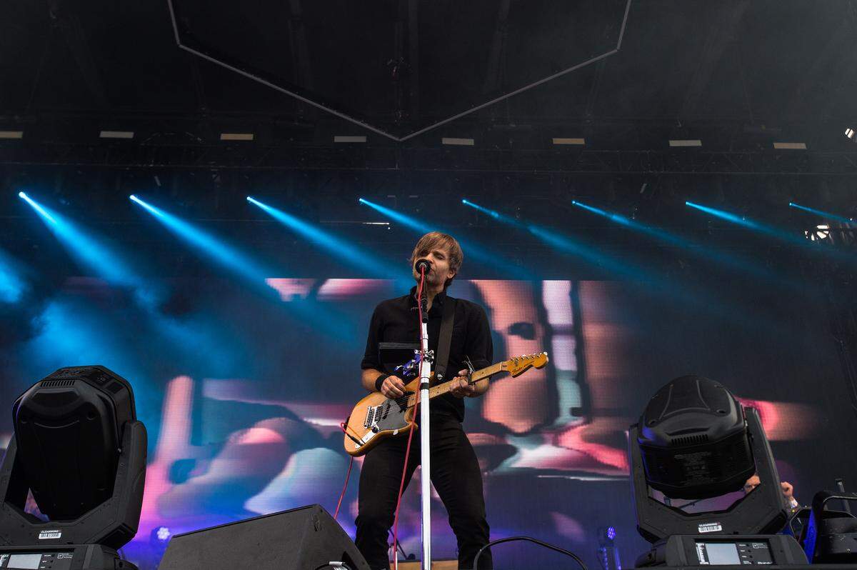 Death Cab for Cutie performs during the Double Major concert event at Civic Stadium May 18 in Bellingham.