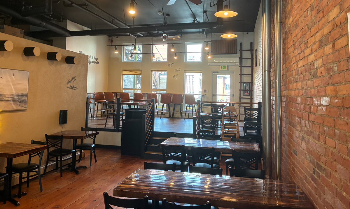 The interior of Bordertown Mexican Grill is pictured in downtown Bellingham.