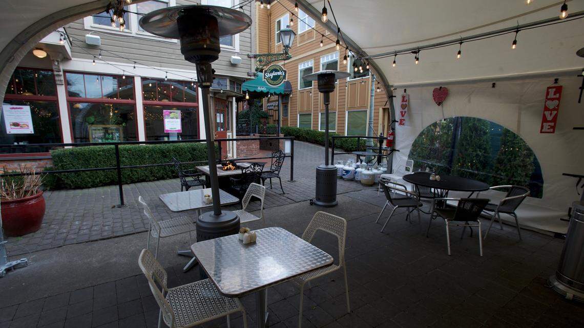 These restaurants in Bellingham and Whatcom County have heated and covered outdoor seating areas.