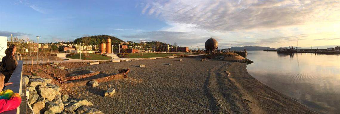 Waypoint Park on Bellingham’s waterfront has been named one of the top restored beaches of 2019 by the American Shore and Beach Preservation Association.