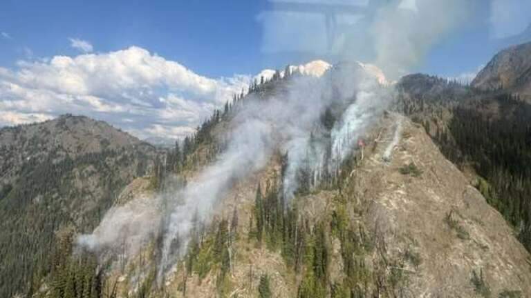 Whatcom County wildfire grows to 120 acres amid high temperatures
