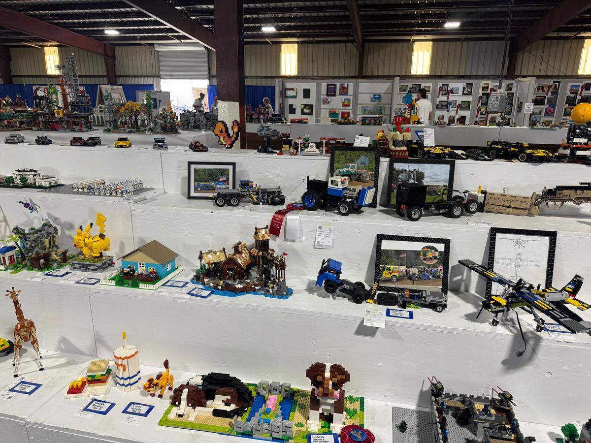 LEGO displays at the Northwest Washington Fair in Lynden.