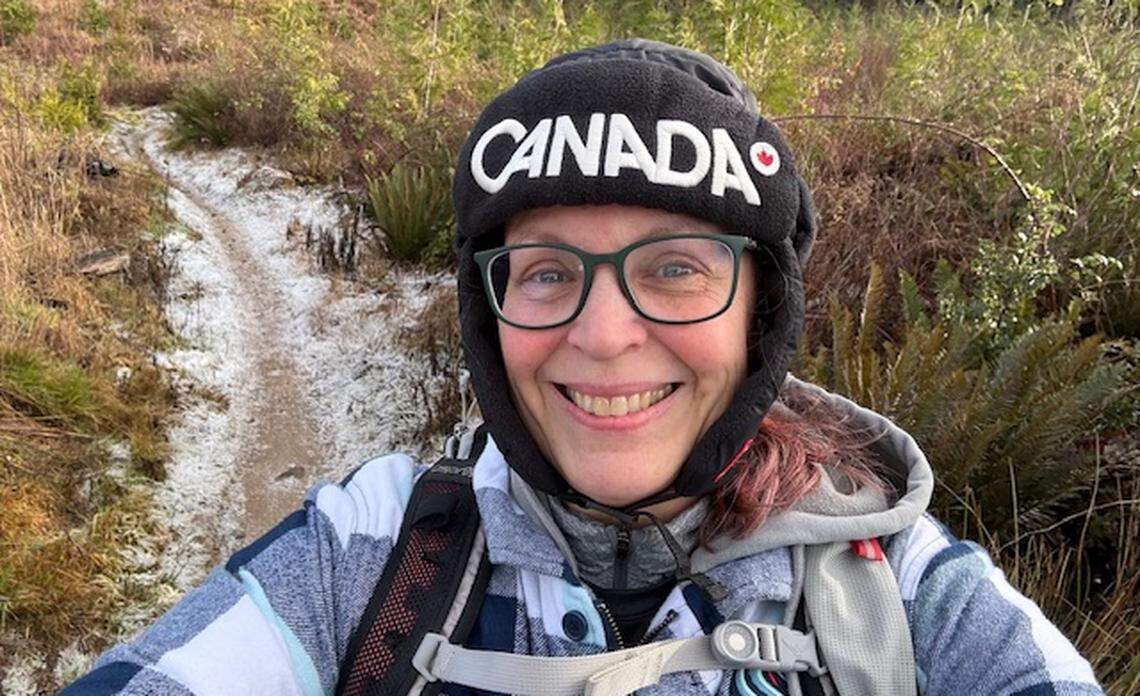 Nala Henkel-Aislinn has walked thousands of miles across Galbraith Mountain and around Lake Padden in the Bellingham area to raise money for cancer research.