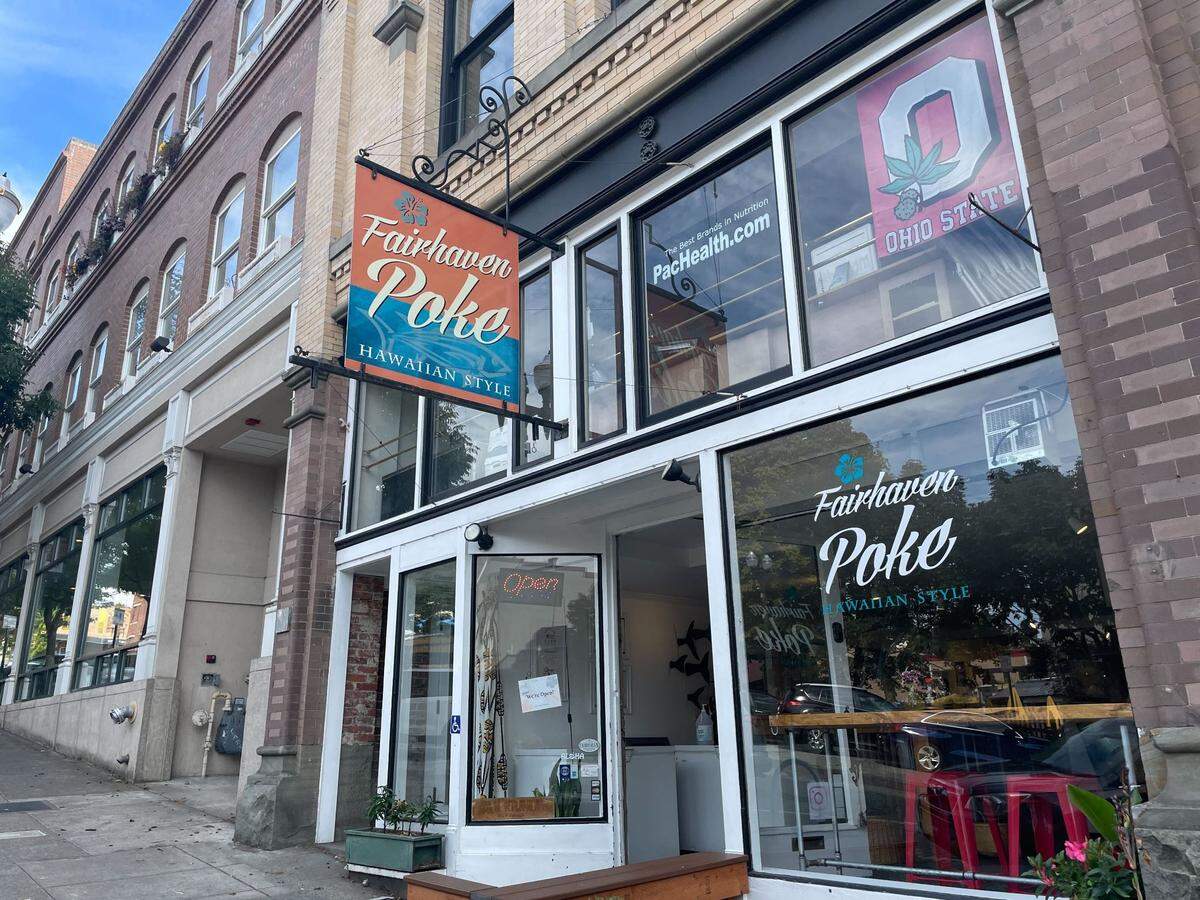 Fairhaven Poke restaurant on Thursday, Sept. 7, 2023 at 1102 Harris Ave. in the historic Fairhaven neighborhood of Bellingham, Wash.
